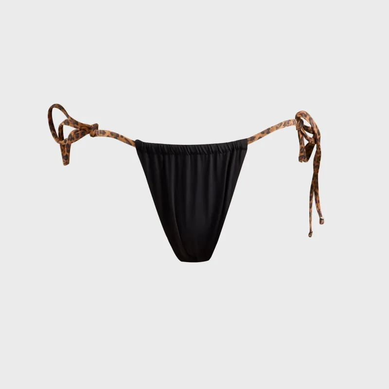 Frankies Bikinis Tia Bottom - Brown Sugar Stripe sold by Kith