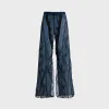 Christopher Esber Encased Lace Denim Jean - Indigo / Black sold by Kith