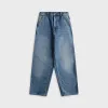 Carhartt WIP W Brandon Single Knee Pant - Blue Dark Used Wash sold by Kith