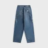 Carhartt WIP W Brandon Single Knee Pant - Blue Dark Used Wash sold by Kith