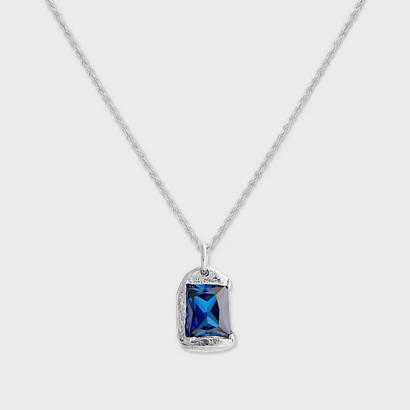 Bleue Burnham Rose Pendant - Blue sold by Kith