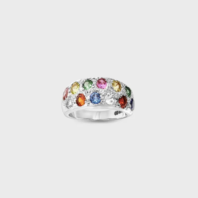 Bleue Burnham Riviera Ring - Multi sold by Kith