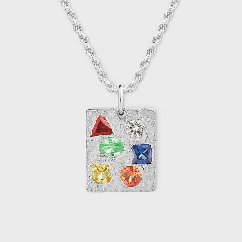 Bleue Burnham Cottage Rose Garden Pendant - Multi sold by Kith