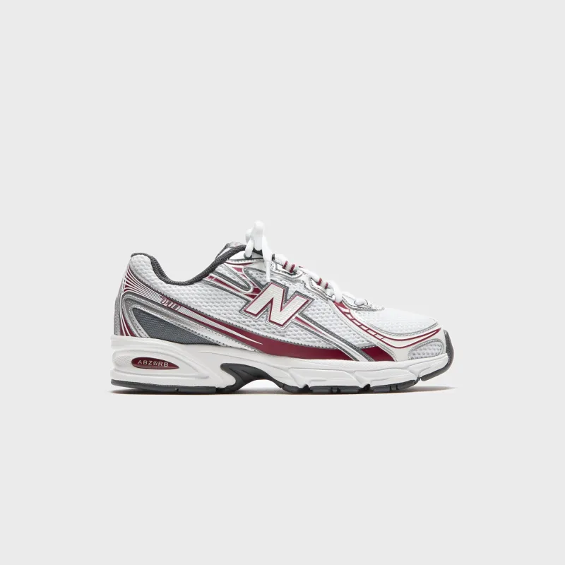 New Balance 740 - White / Mercury Red sold by Kith