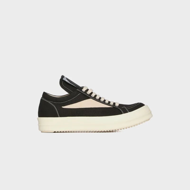 Rick Owens Vintage Sneaks Scarpe - Denim Black / Milk sold by Kith