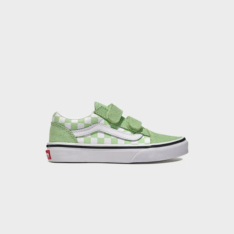 VANS GS Old Skool V Checkerboard - Pistachio Green made by Vans