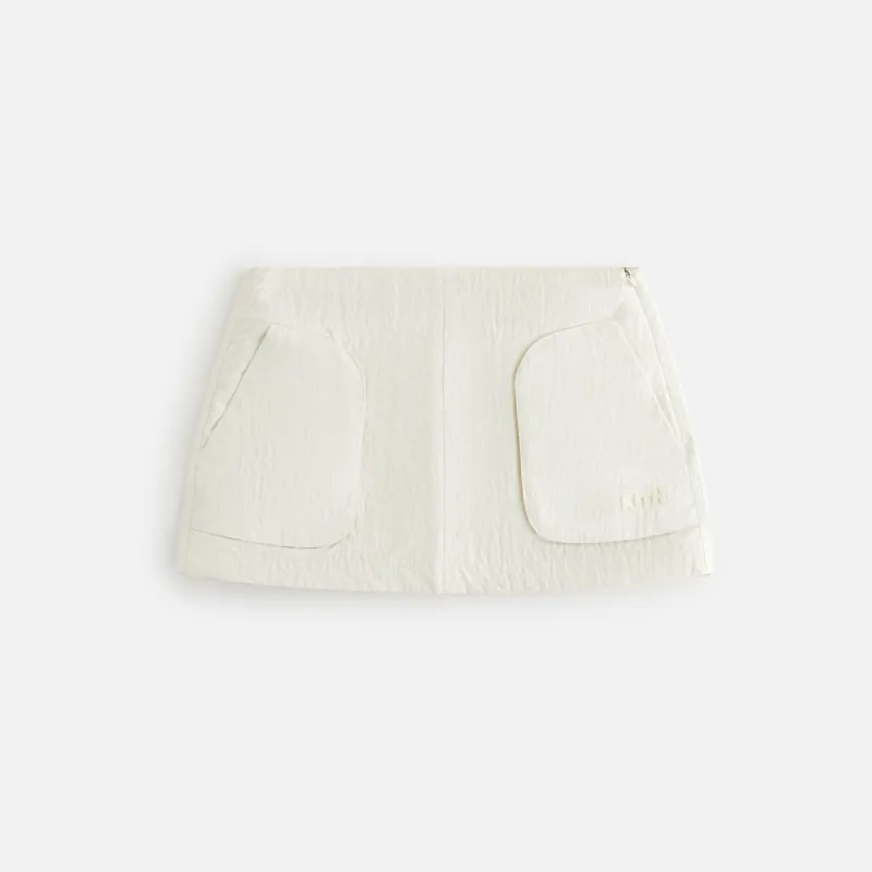 Kith Women Brecken Utility Mini Skirt - Pebble sold by Kith