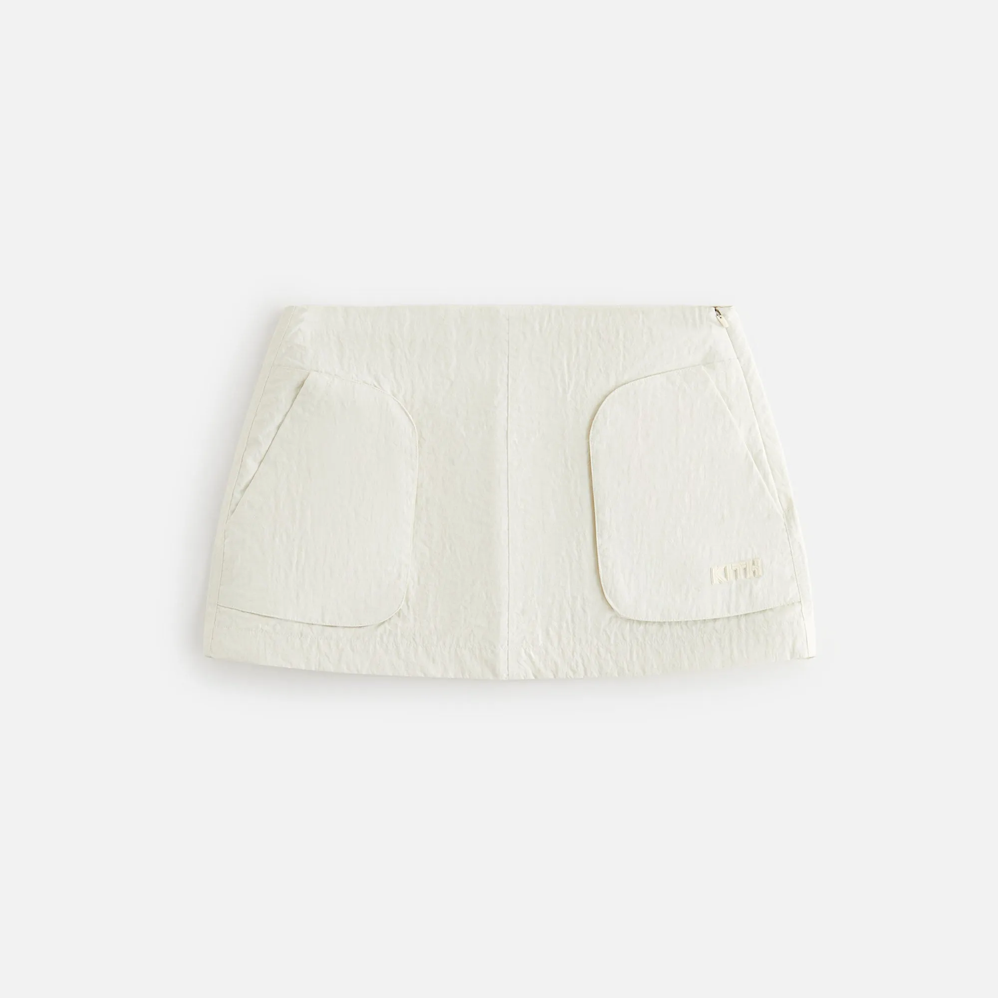 Kith Women Brecken Utility Mini Skirt - Pebble sold by Kith