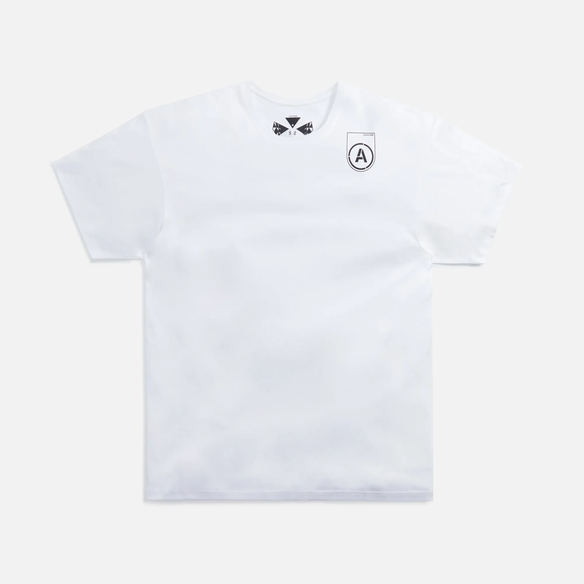 Acronym 100% Cotton Mercerized Tees - White sold by Kith