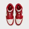 Nike Air Jordan 1 Mid - Sail / Team Red / Varsity Red sold by Kith