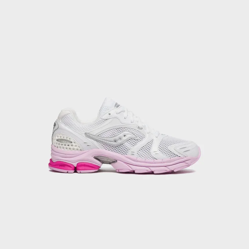 Saucony WMNS Progrid Triumph 4 - White / Pink sold by Kith