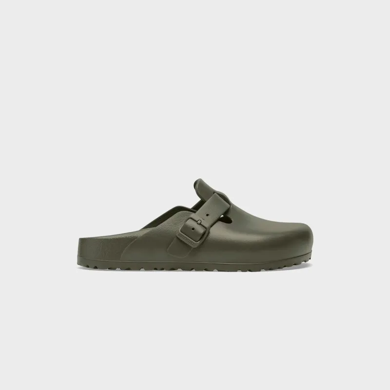 Birkenstock Boston EVA - Khaki sold by Kith