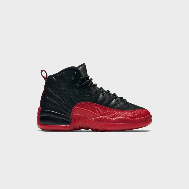 Jordan GS Air Jordan 12 Retro - Black / Varsity Red sold by Kith