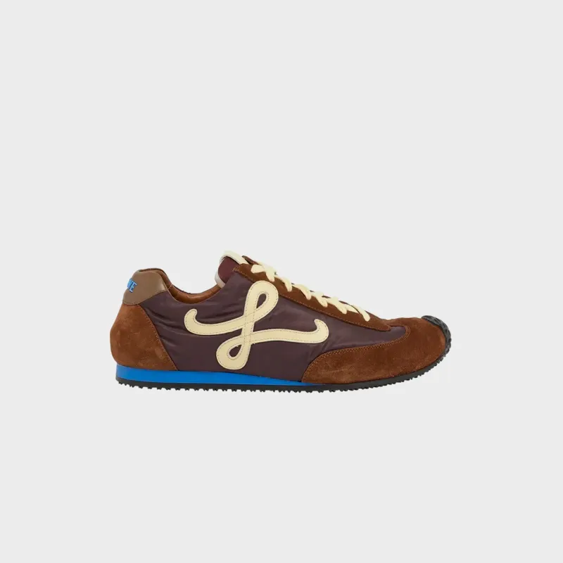 Loewe Ballet Runner 2.0 - Brown / Yellow / Blue sold by Kith