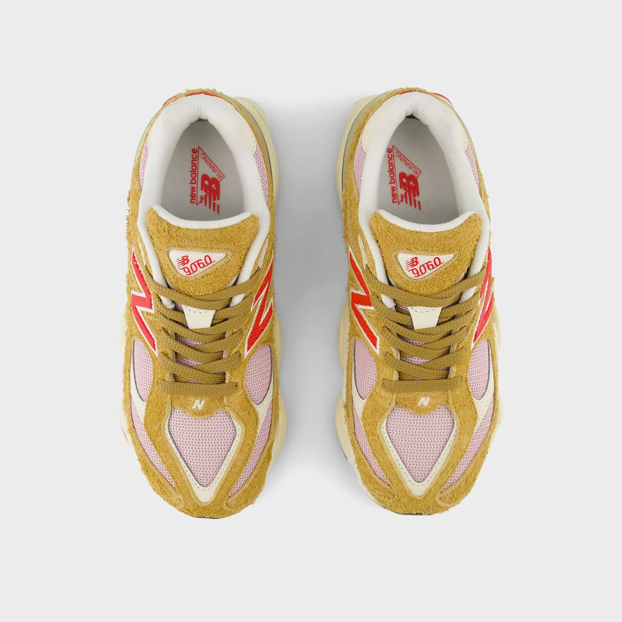 New Balance 9060 Hook & Loop - Great Plains / Twilight Haze / True Red sold by Kith product image thumbnail 4