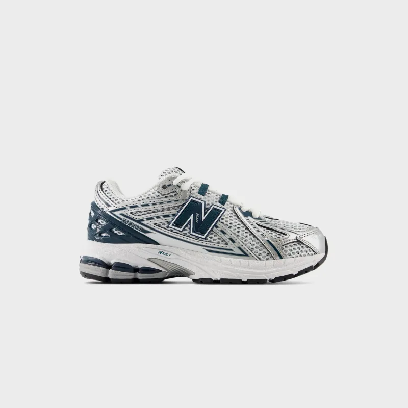 New Balance PS 1906R Hook & Loop - Silver Metallic / Deep Ocean sold by Kith
