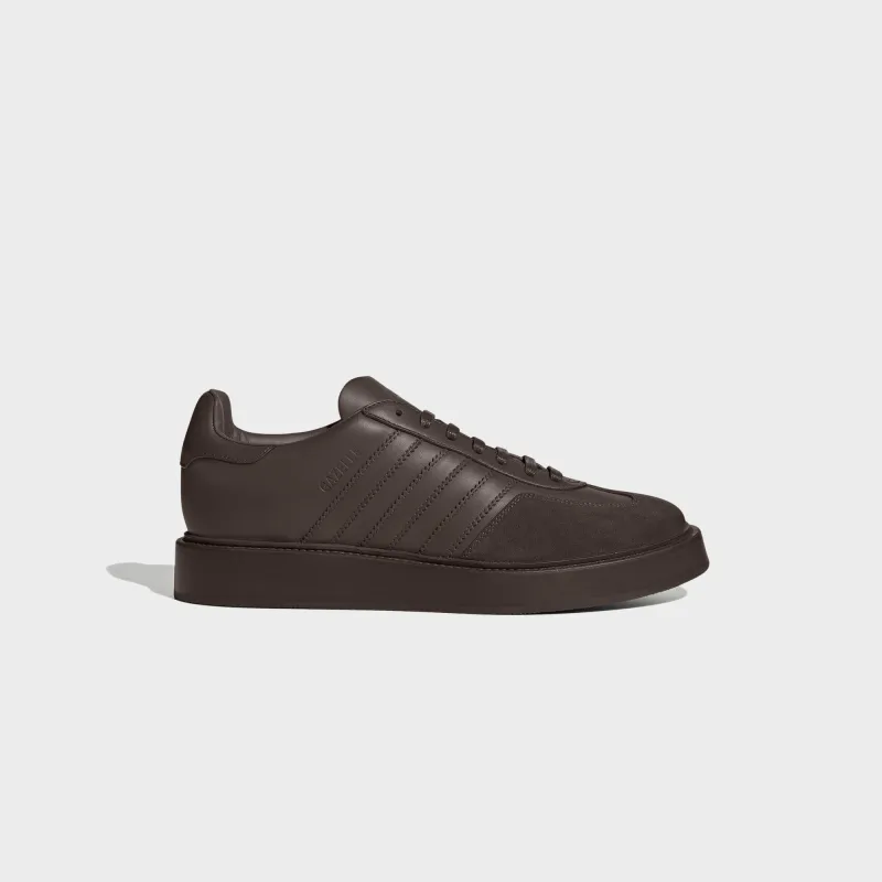 adidas Gazelle Indoor Made In Italy - Brown / Dark Brown sold by Kith