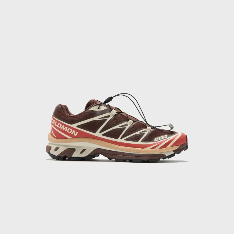 Salomon XT-6 - Roasted Clay / Burnt Ochre / Almond Milk sold by Kith