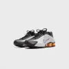 Nike Shox R4 - Black / Vast Grey / Bright Mandarin / Metallic Silver sold by Kith