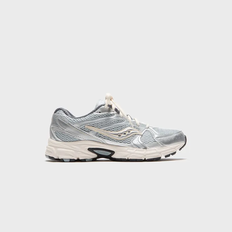 Saucony Ride Millennium - Silver / Cream sold by Kith