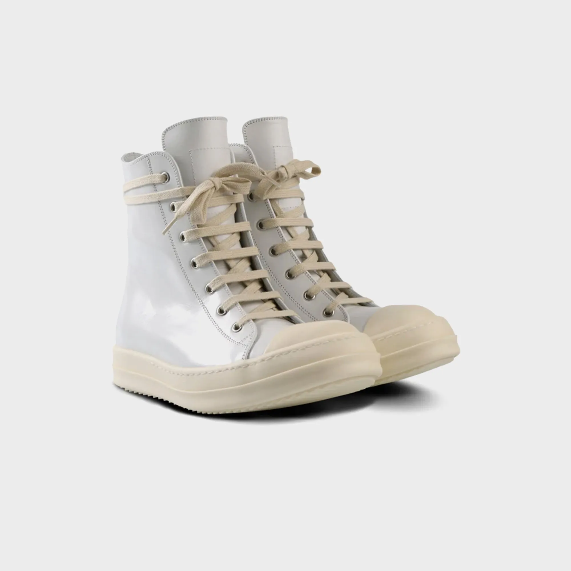 Rick Owens Scarpe in Pelle Sneakers - Chalk / White / Milk sold by Kith product image thumbnail 2
