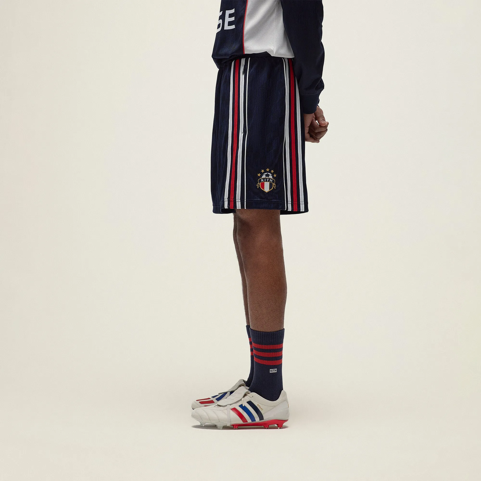 Kith for adidas Football Uniform Short - Legend Ink sold by Kith product image thumbnail 2