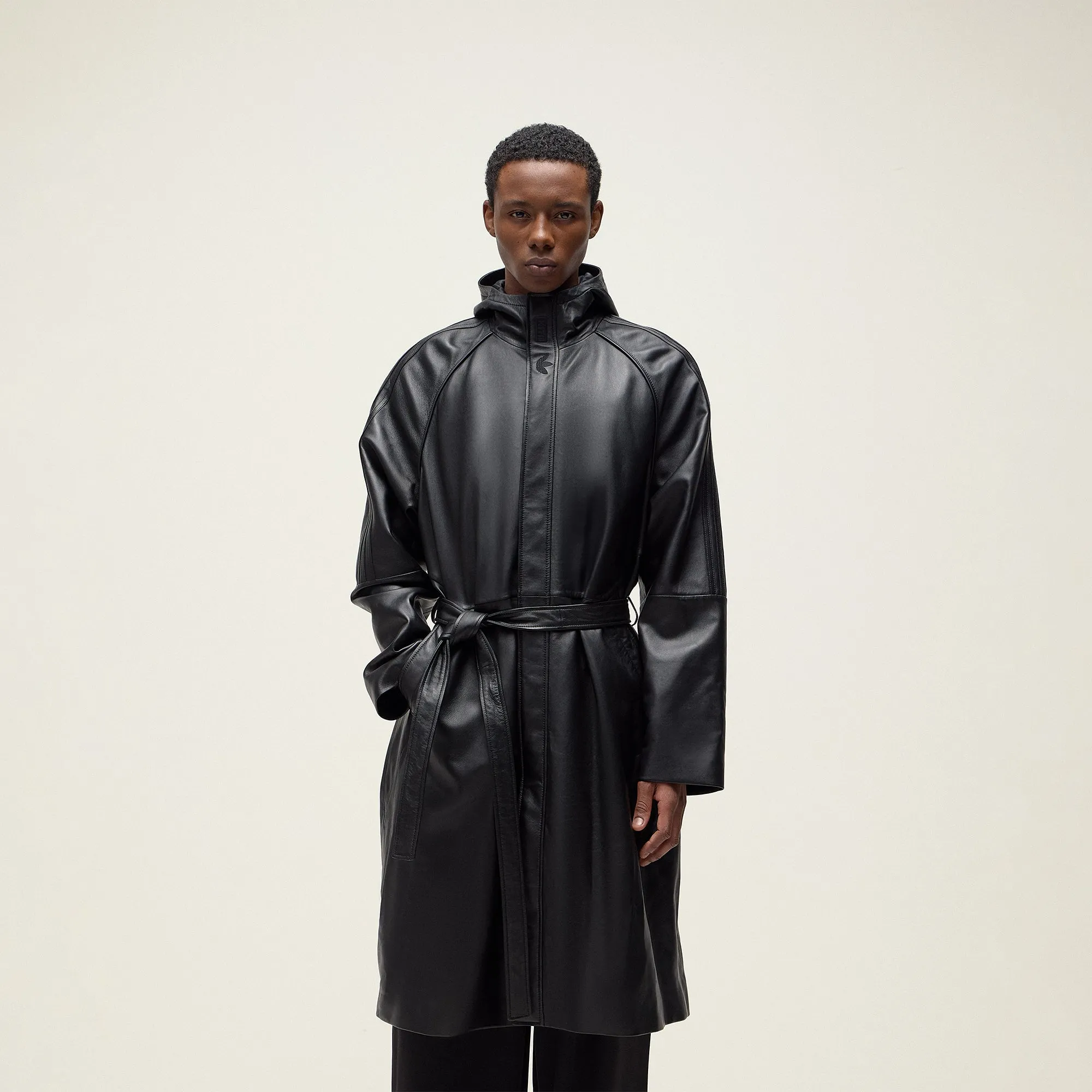 Kith for adidas Football Stadium Coat - Black sold by Kith product image thumbnail 2