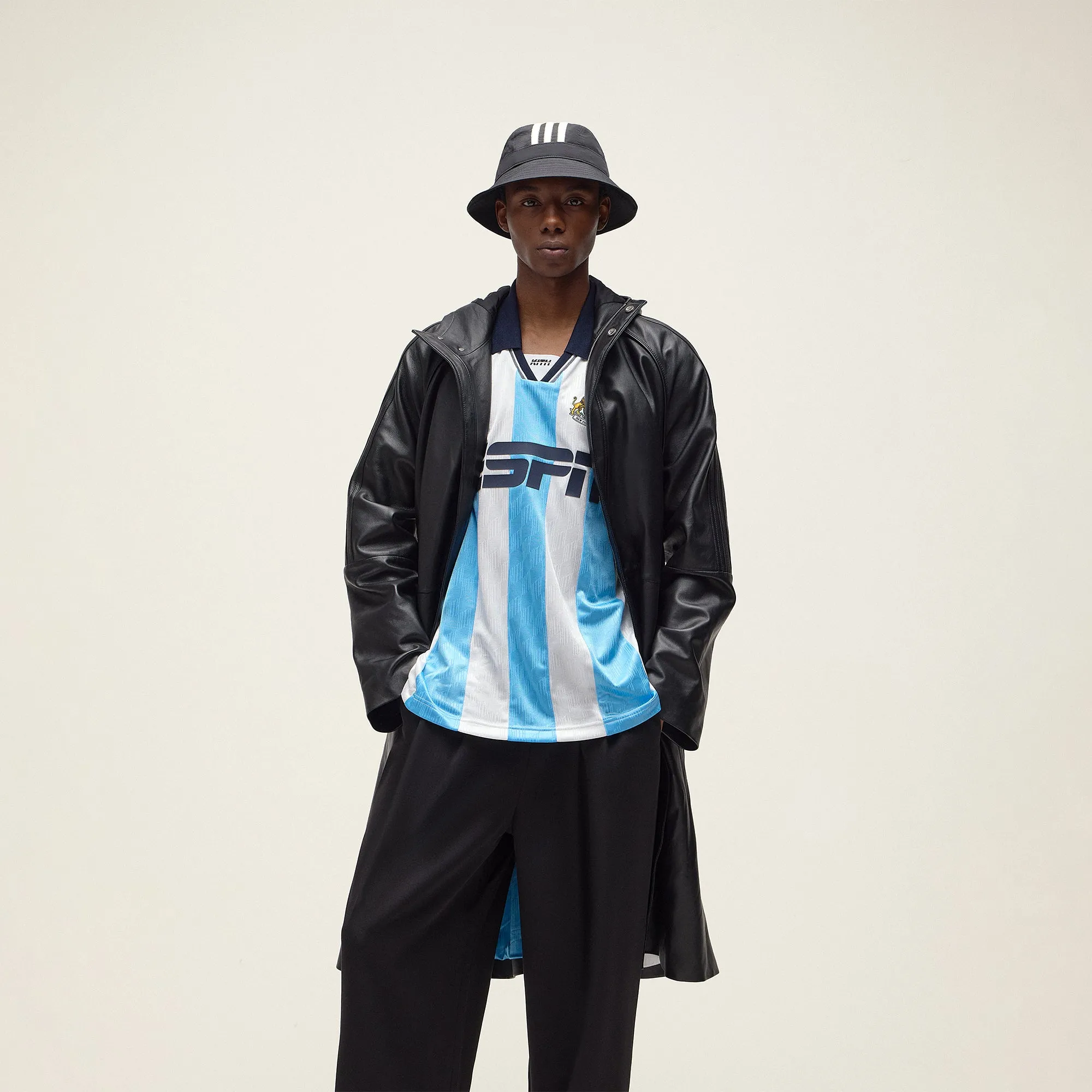 Kith for adidas Football Stadium Coat - Black sold by Kith product image thumbnail 4