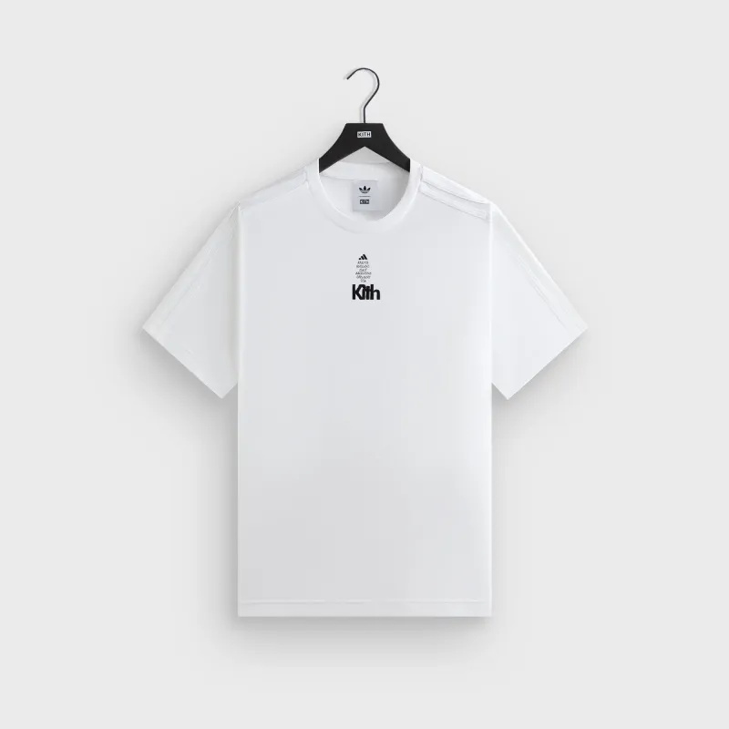 Kith for adidas Football Short Sleeve Tee - White sold by Kith