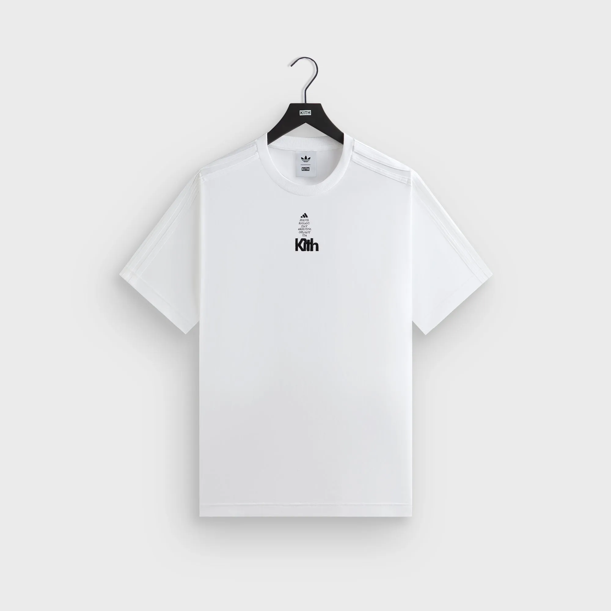 Kith for adidas Football Short Sleeve Tee - White sold by Kith