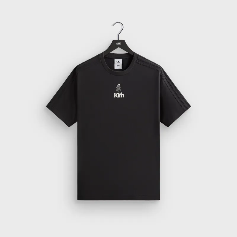 Kith for adidas Football Short Sleeve Tee - Black sold by Kith