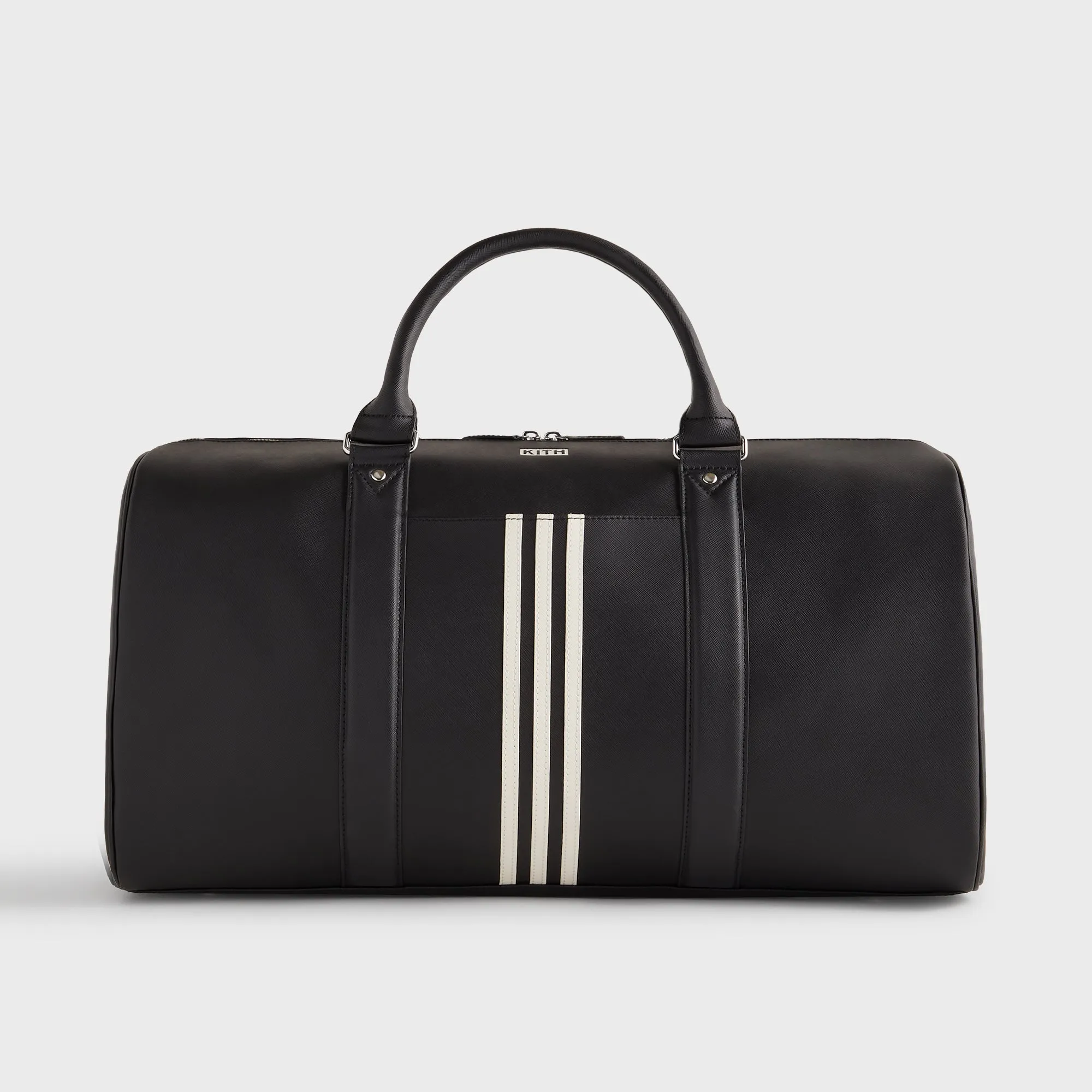 Kith for adidas Football Leather Duffle Bag - Black sold by Kith product image thumbnail 3