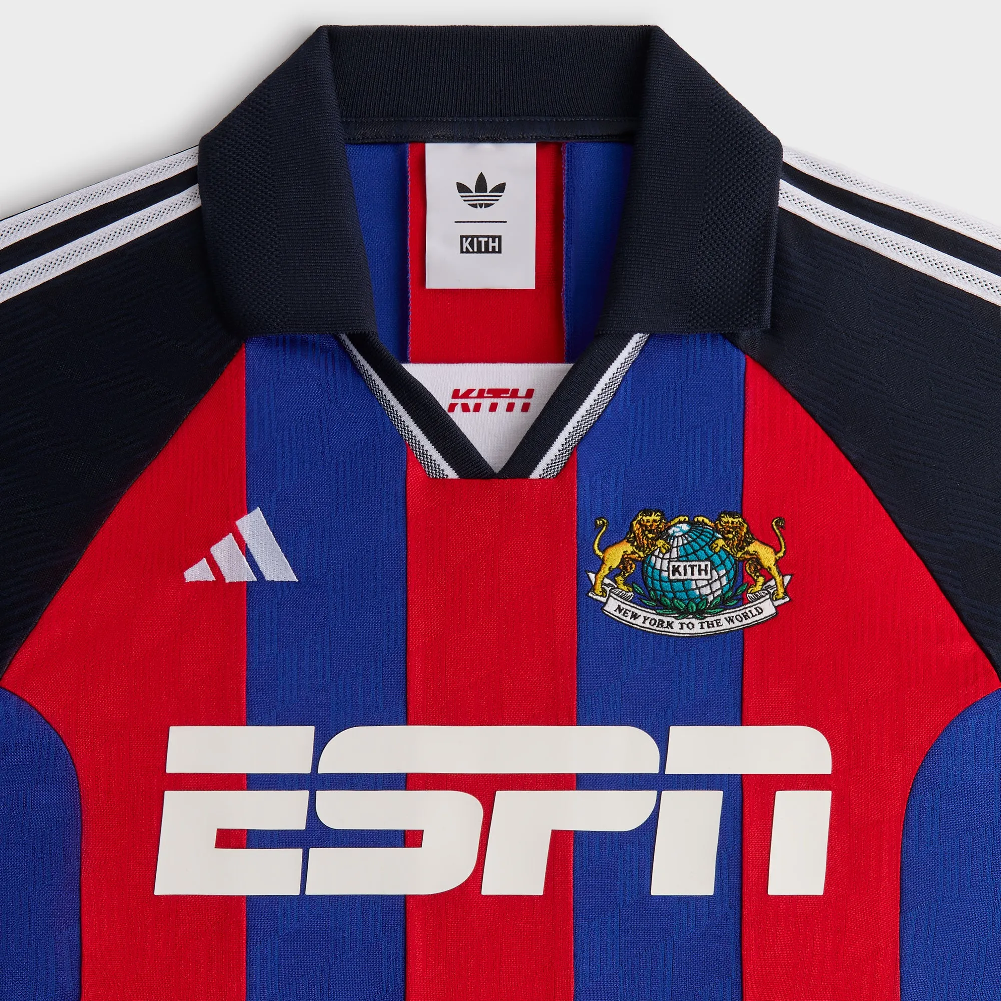Kith for adidas Football ESPN Jersey - Red / Blue sold by Kith product image thumbnail 4