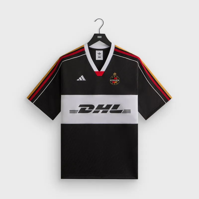Kith for adidas Football DHL Express Jersey - Black sold by Kith