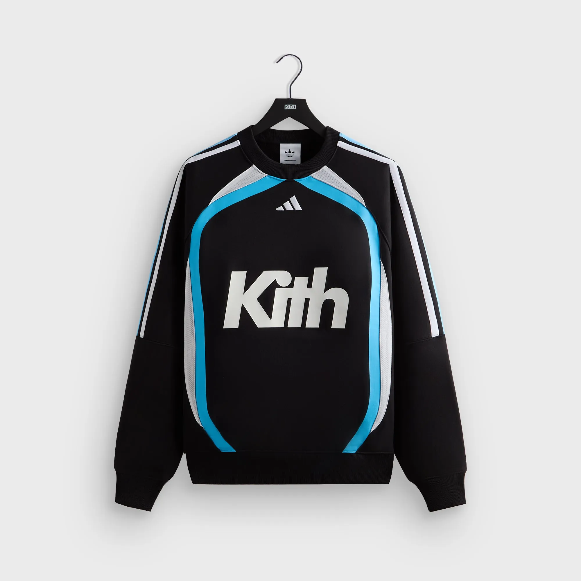 Kith for adidas Football Crewneck - Black sold by Kith
