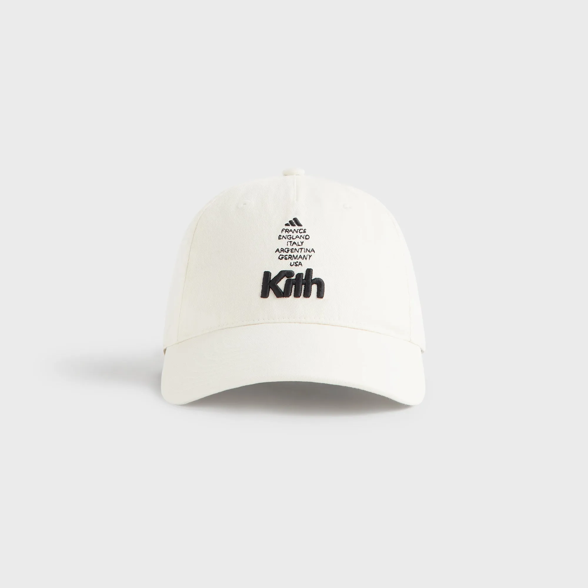 Kith for adidas Football Cap - Chalk White sold by Kith