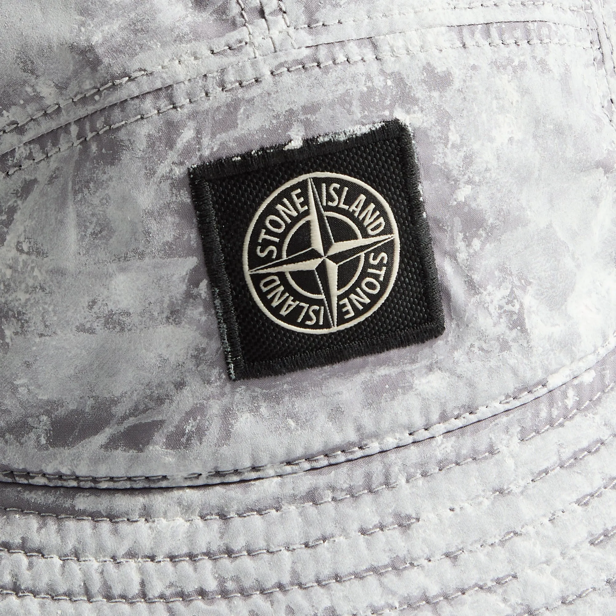 Stone Island Stretch-Tc Garment Dyed Bucket - Pearl Grey sold by Kith product image thumbnail 3