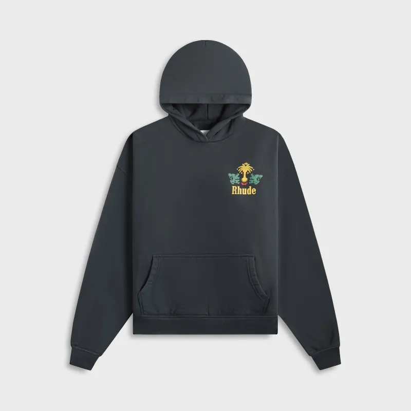 Rhude Tabaco Hoodie - Black sold by Kith