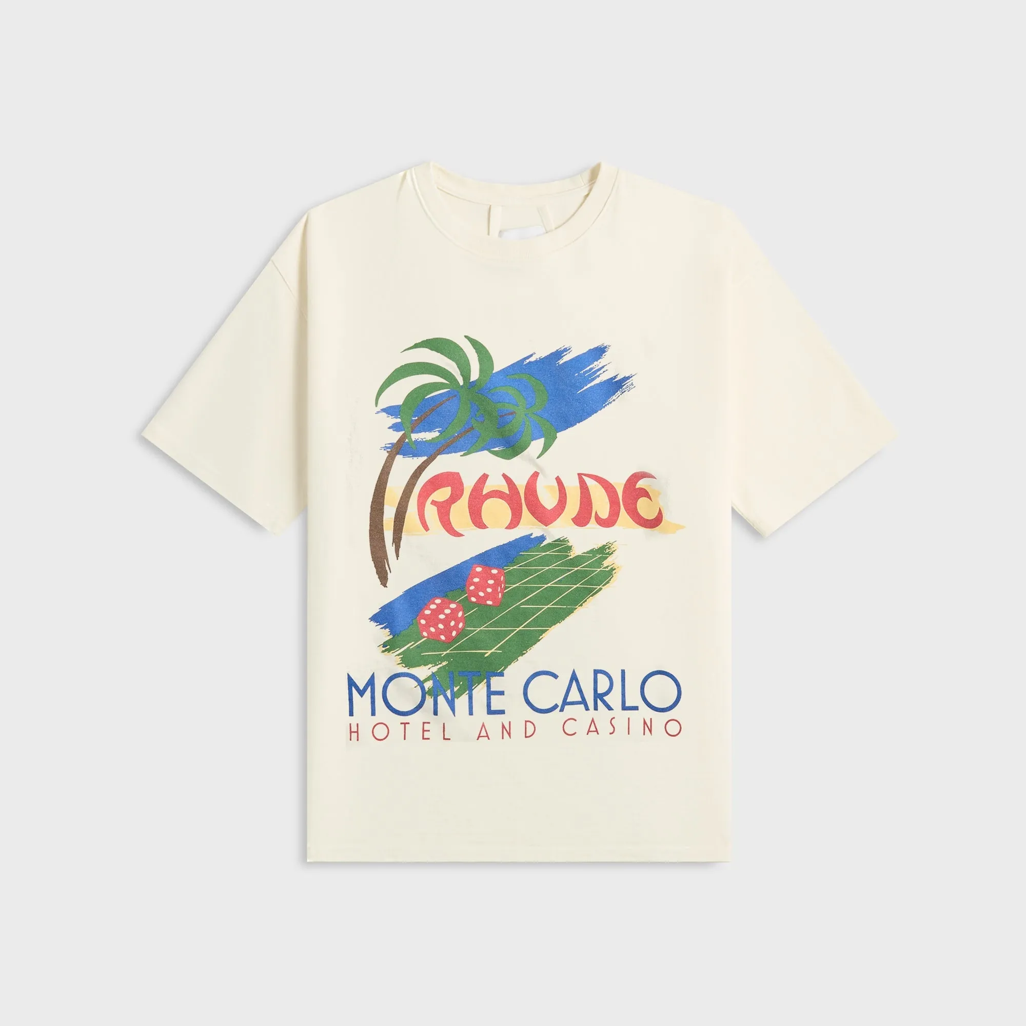 Rhude Roulette Tee - Vintage White sold by Kith