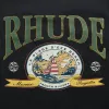 Rhude Monaco Regatta Tee - Vintage Black sold by Kith