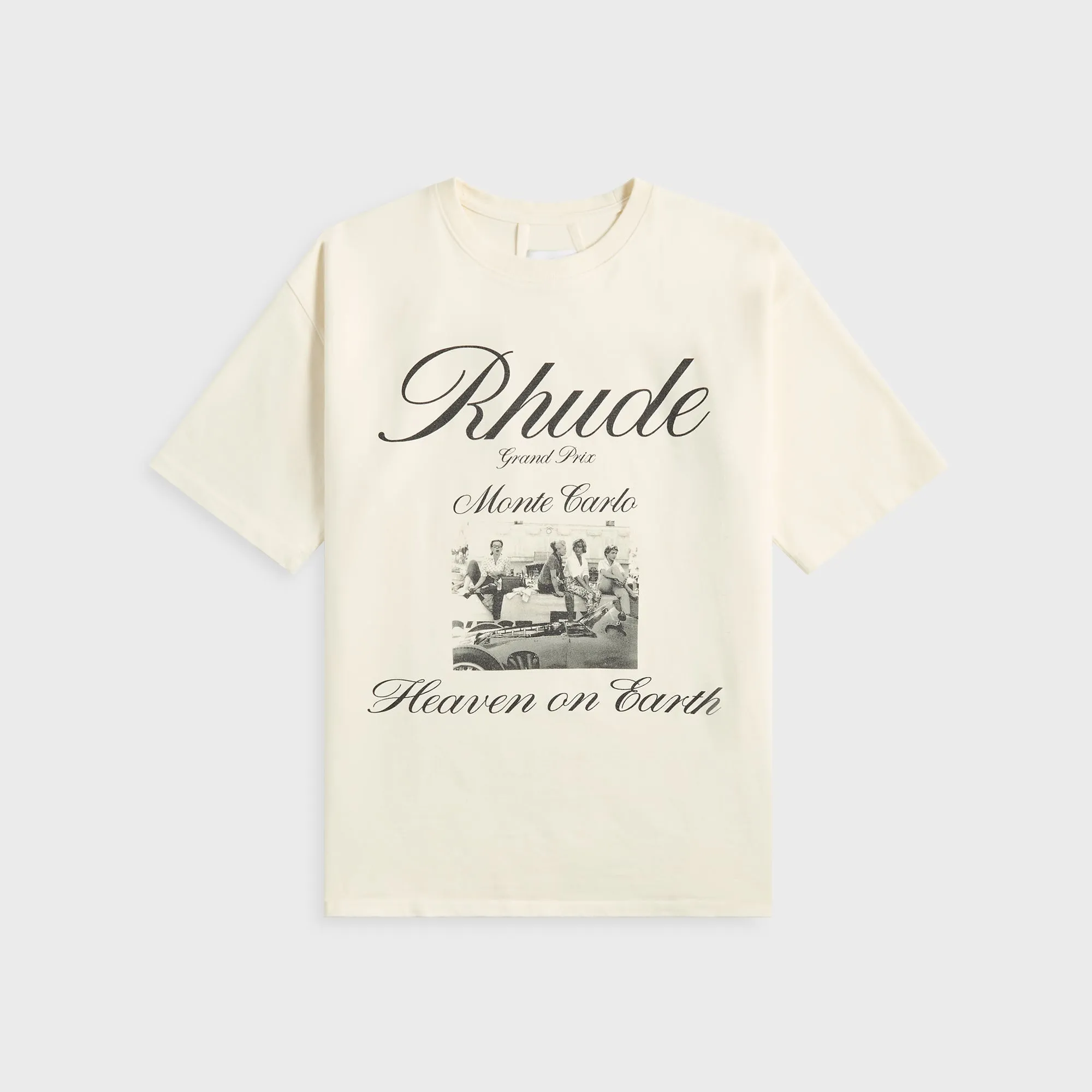 Rhude Heaven On Earth Tee - Vintage White sold by Kith
