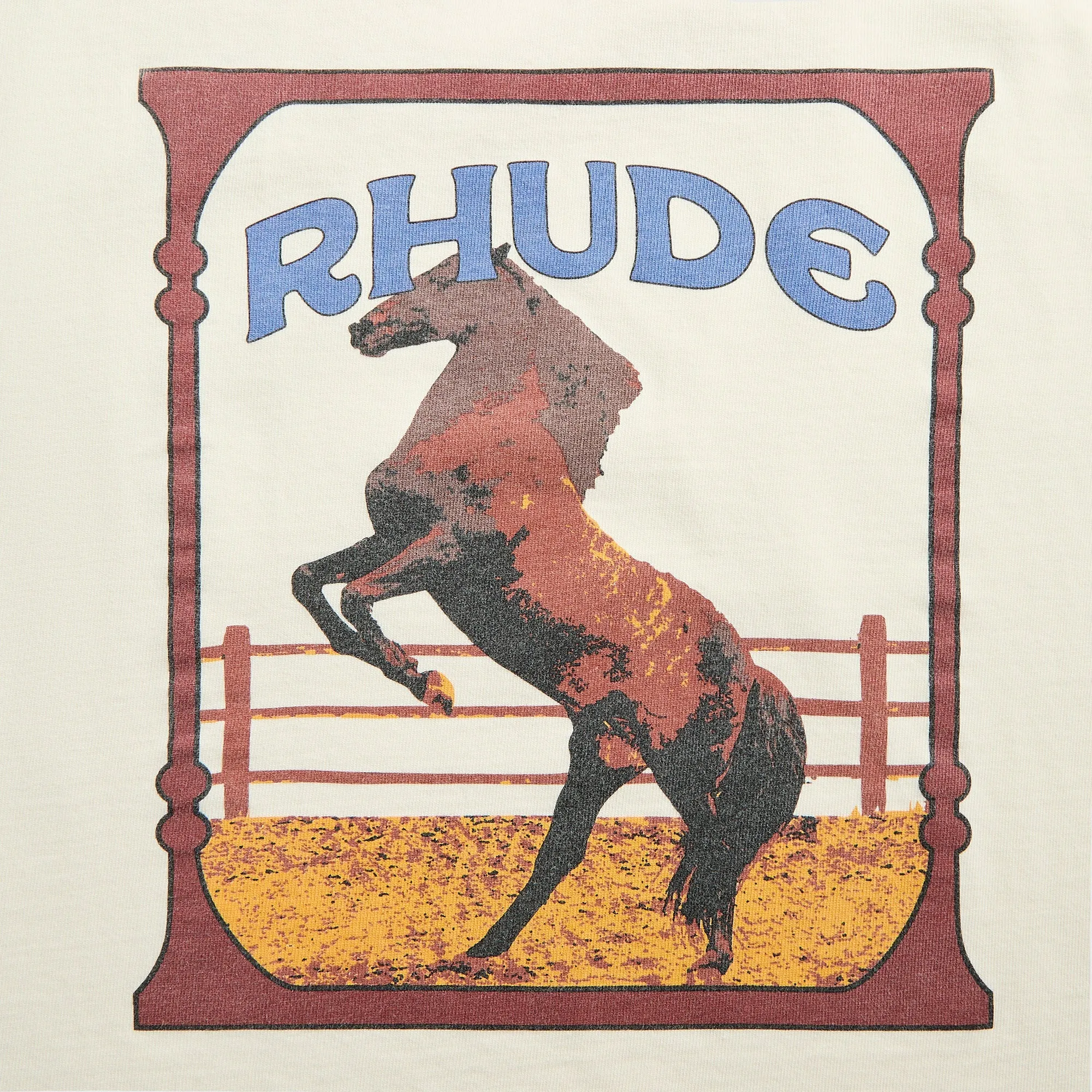 Rhude Cadre Tee - Vintage White sold by Kith product image thumbnail 3