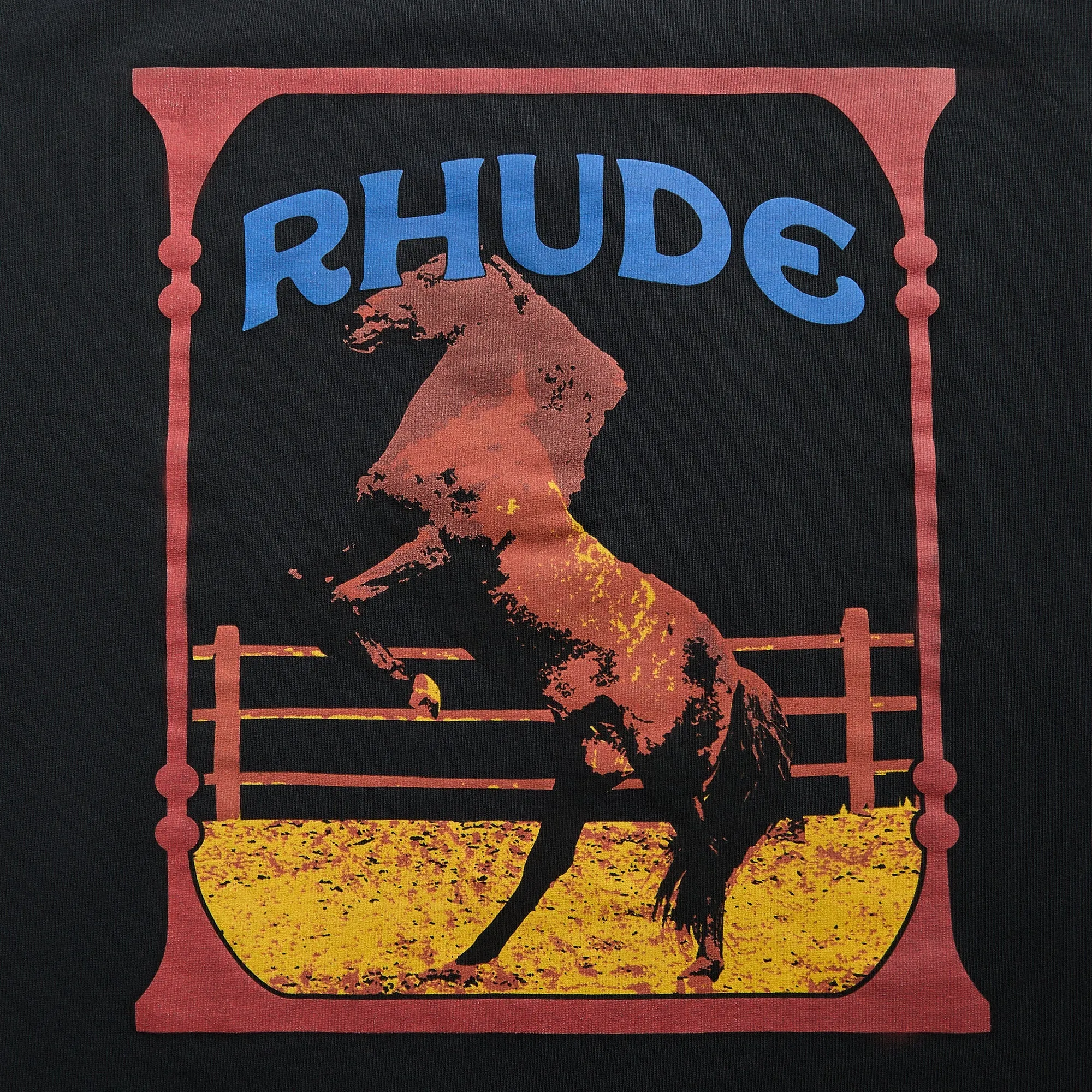 Rhude Cadre Tee - Vintage Black sold by Kith product image thumbnail 3
