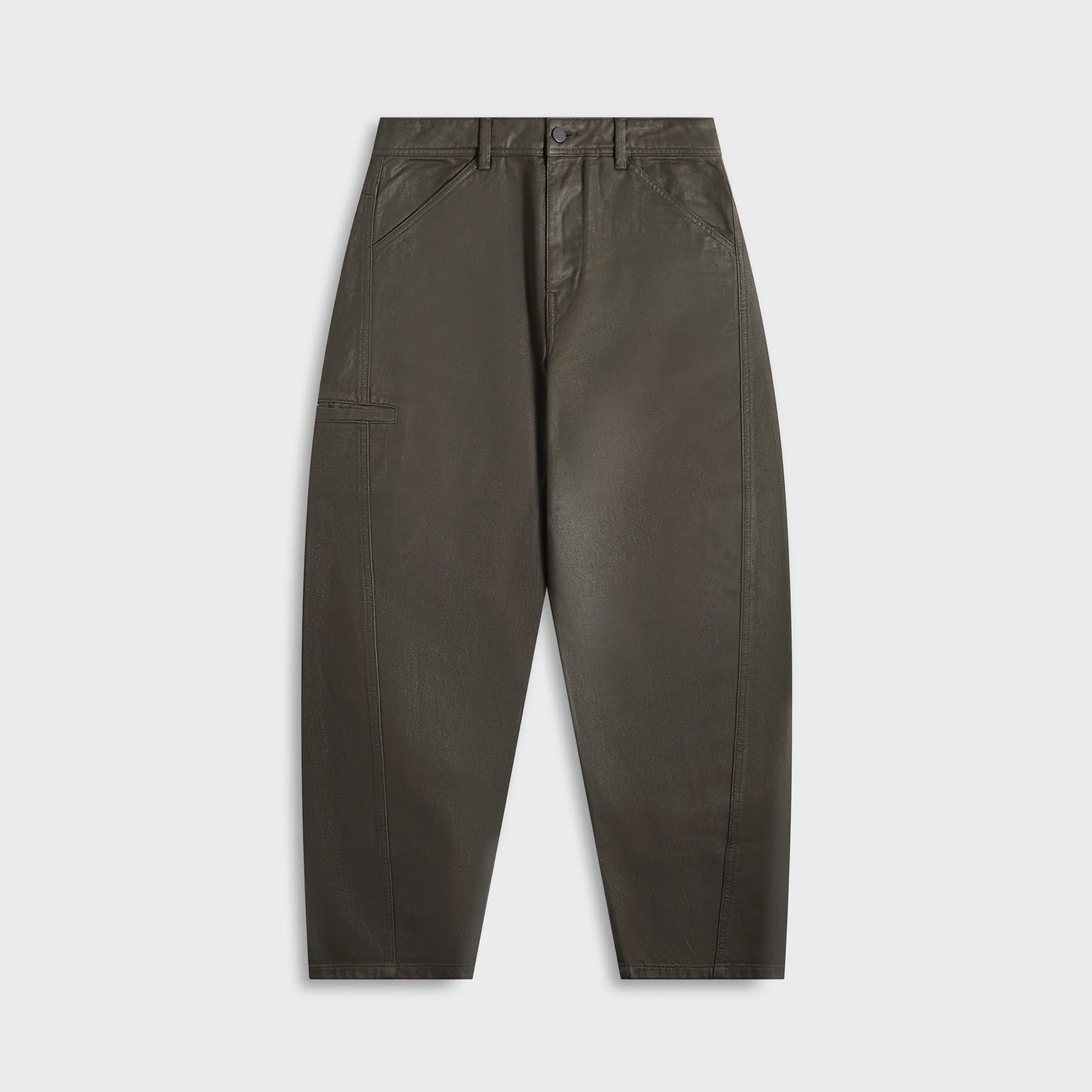 Lemaire Twisted Workwear Pants - Dark Chocolate sold by Kith