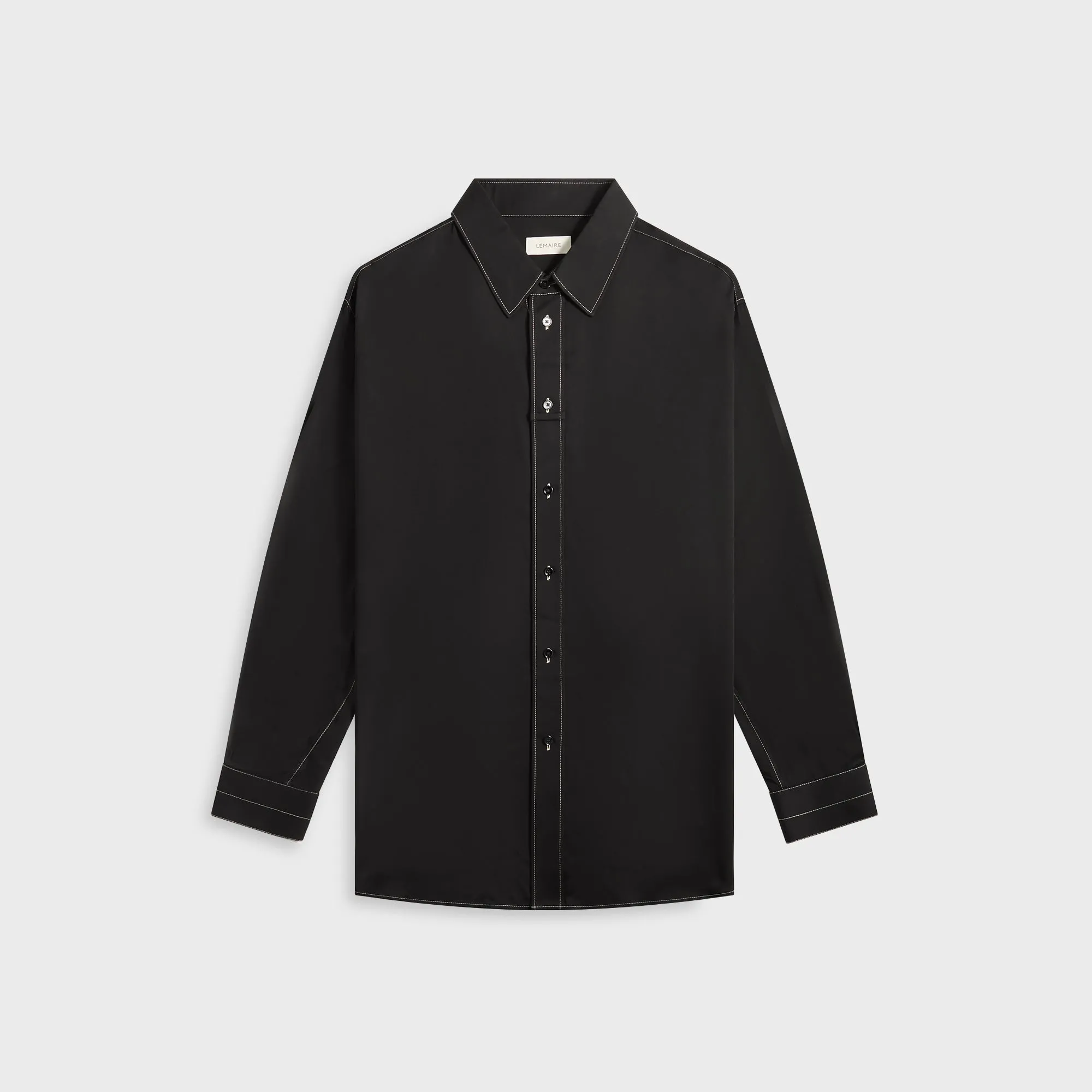 Lemaire Loop Shirt - Black sold by Kith
