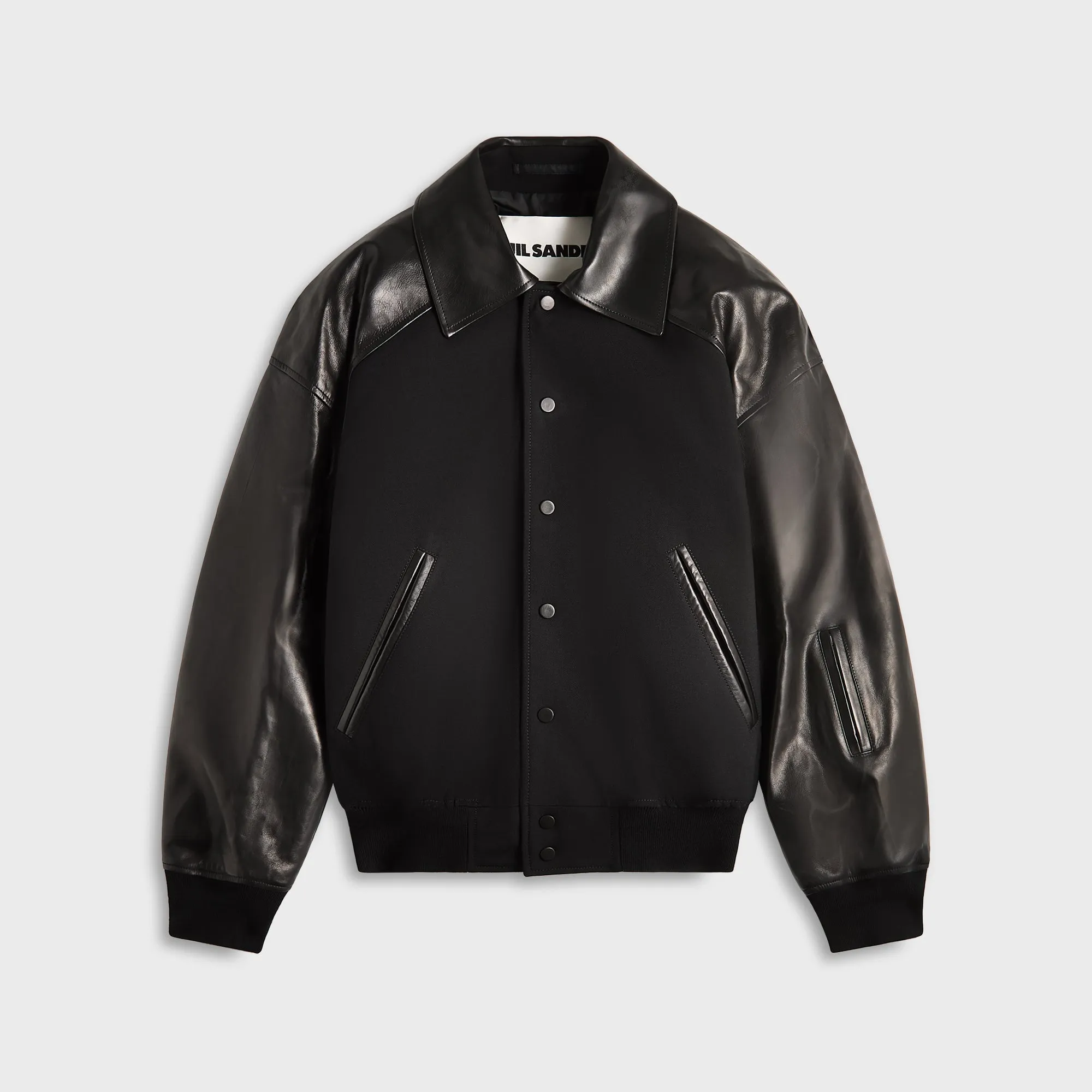 Jil Sander Blouson 93 Leather - Black sold by Kith