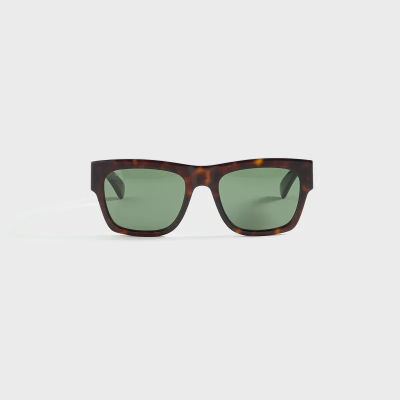 Gucci Rectangle Frames - Tortoise sold by Kith