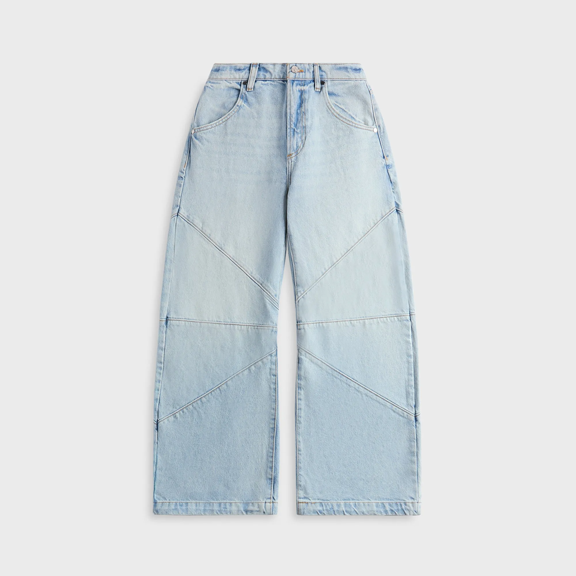 EB Denim Freddy Cropped Barrel - Daphne sold by Kith