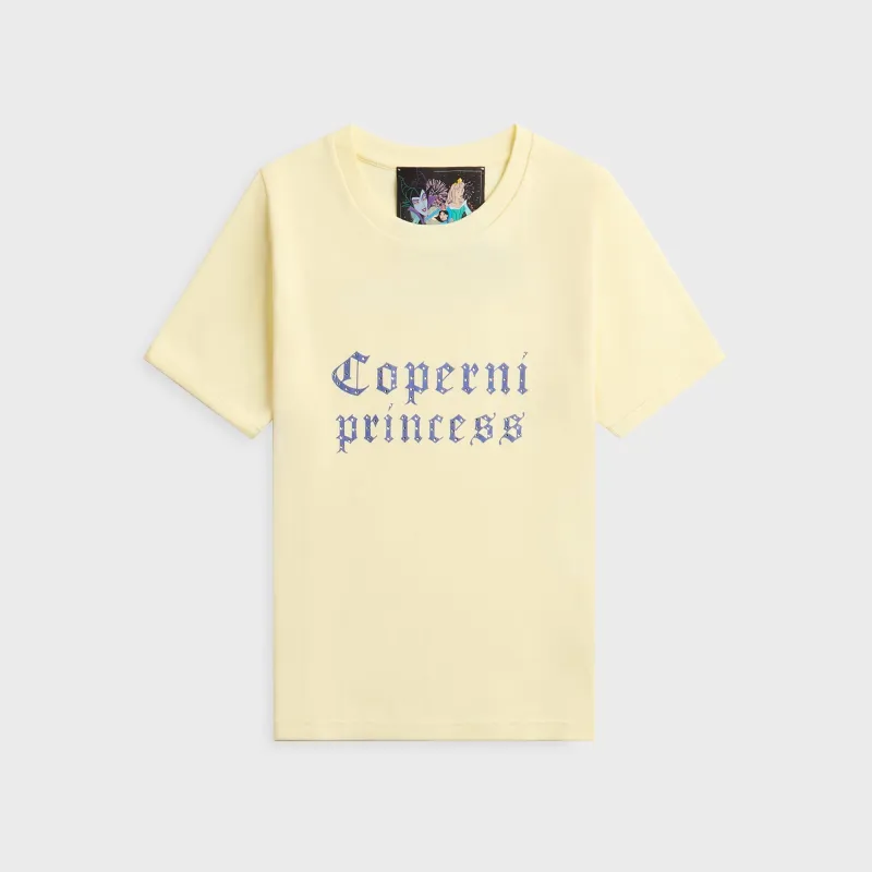 Disney x Coperni Princess Slim-Fit Tee - Yellow sold by Kith