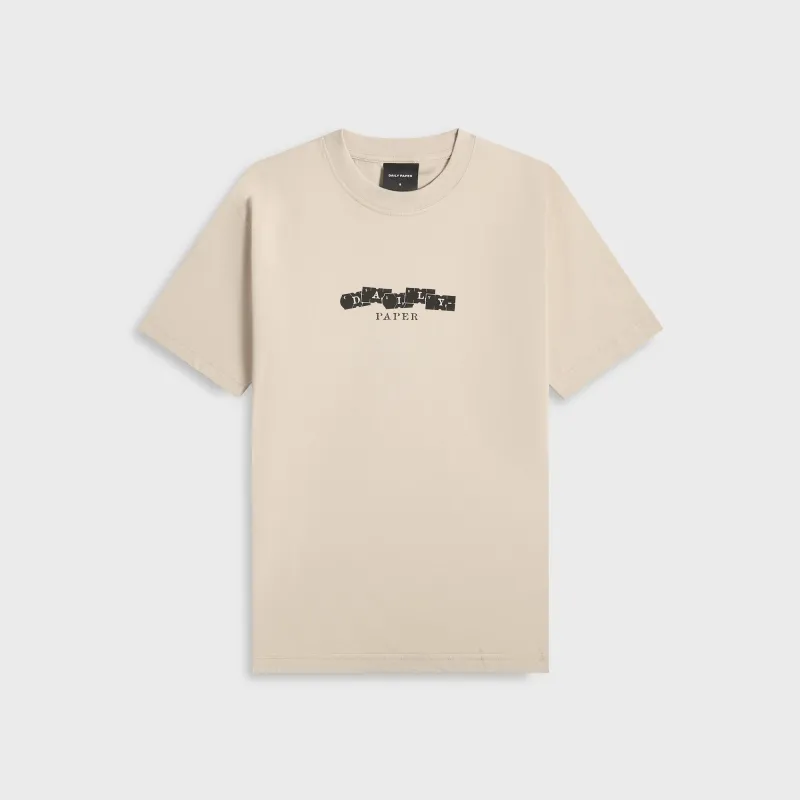 Daily Paper Tag Tee - Nacreous Clouds sold by Kith